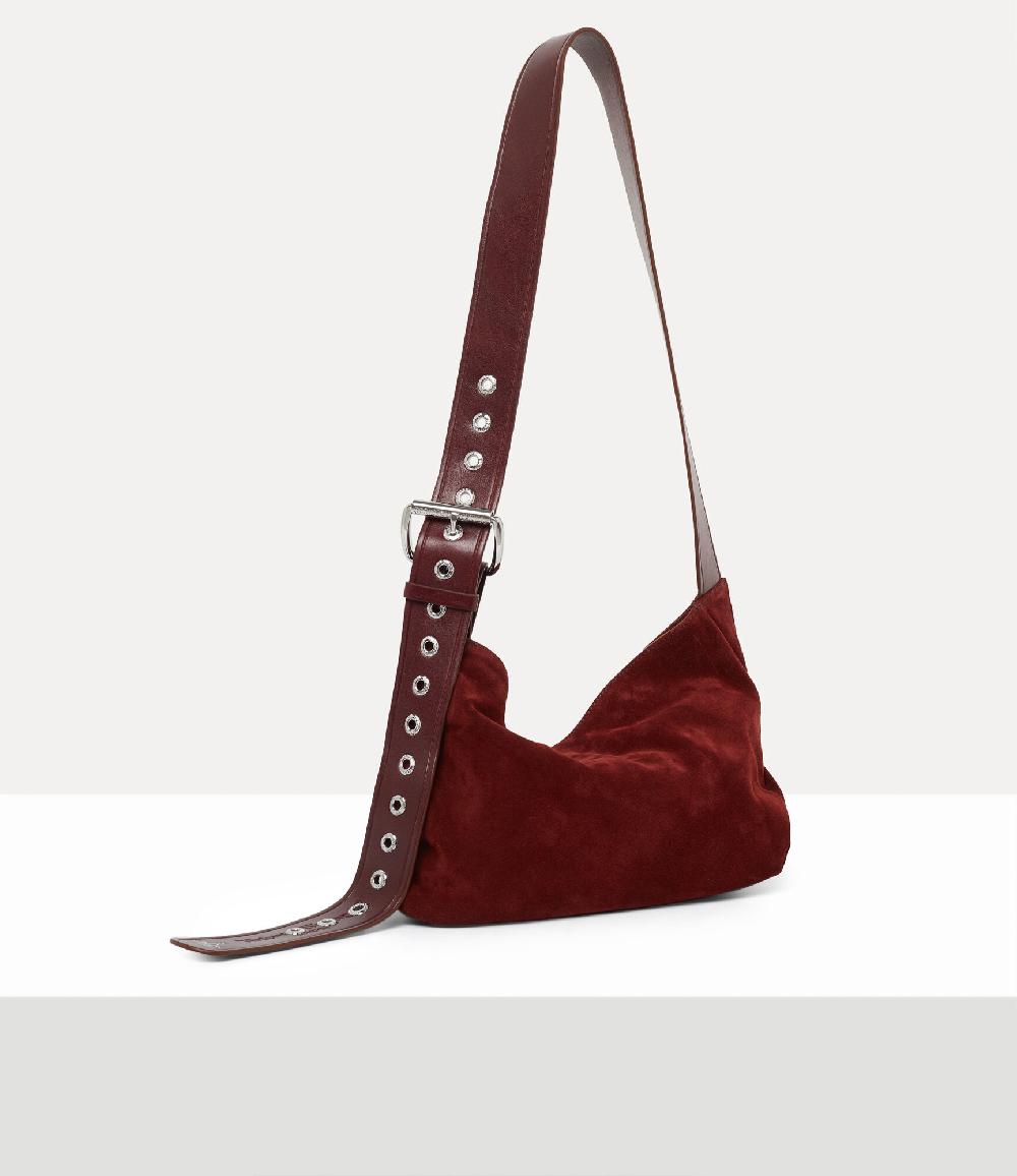 Andreas Kronthaler For Vivienne Westwood Maxime Small Crossbody BURGUNDY