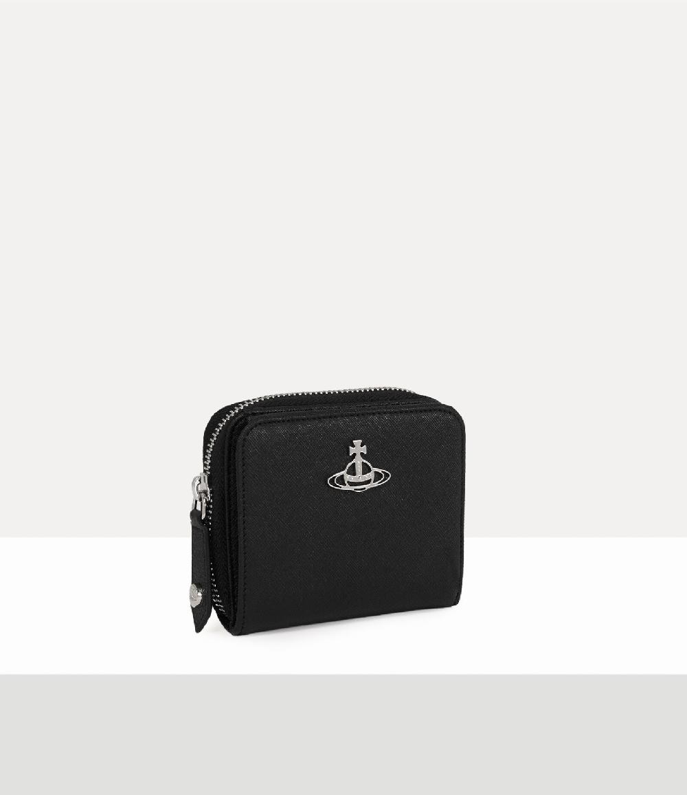 Andreas Kronthaler For Vivienne Westwood Medium Zip Wallet BLACK