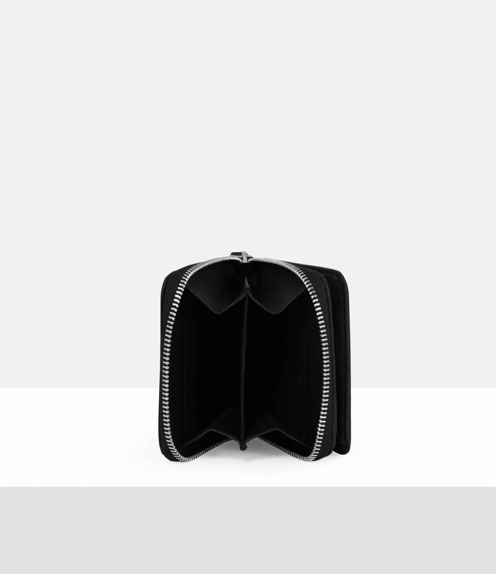 Andreas Kronthaler For Vivienne Westwood Medium Zip Wallet BLACK