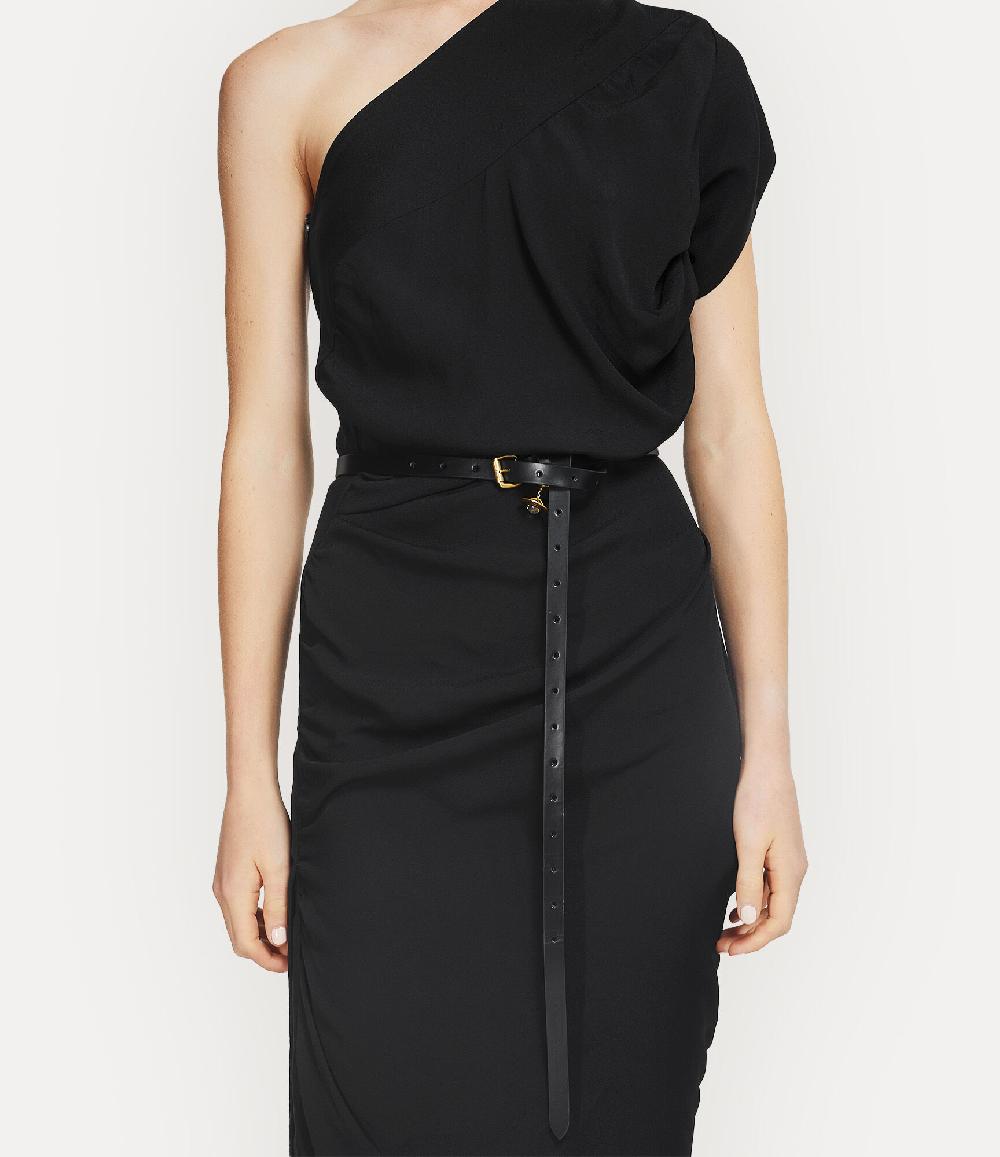 Andreas Kronthaler For Vivienne Westwood Mini Alex Charm Belt BLACK