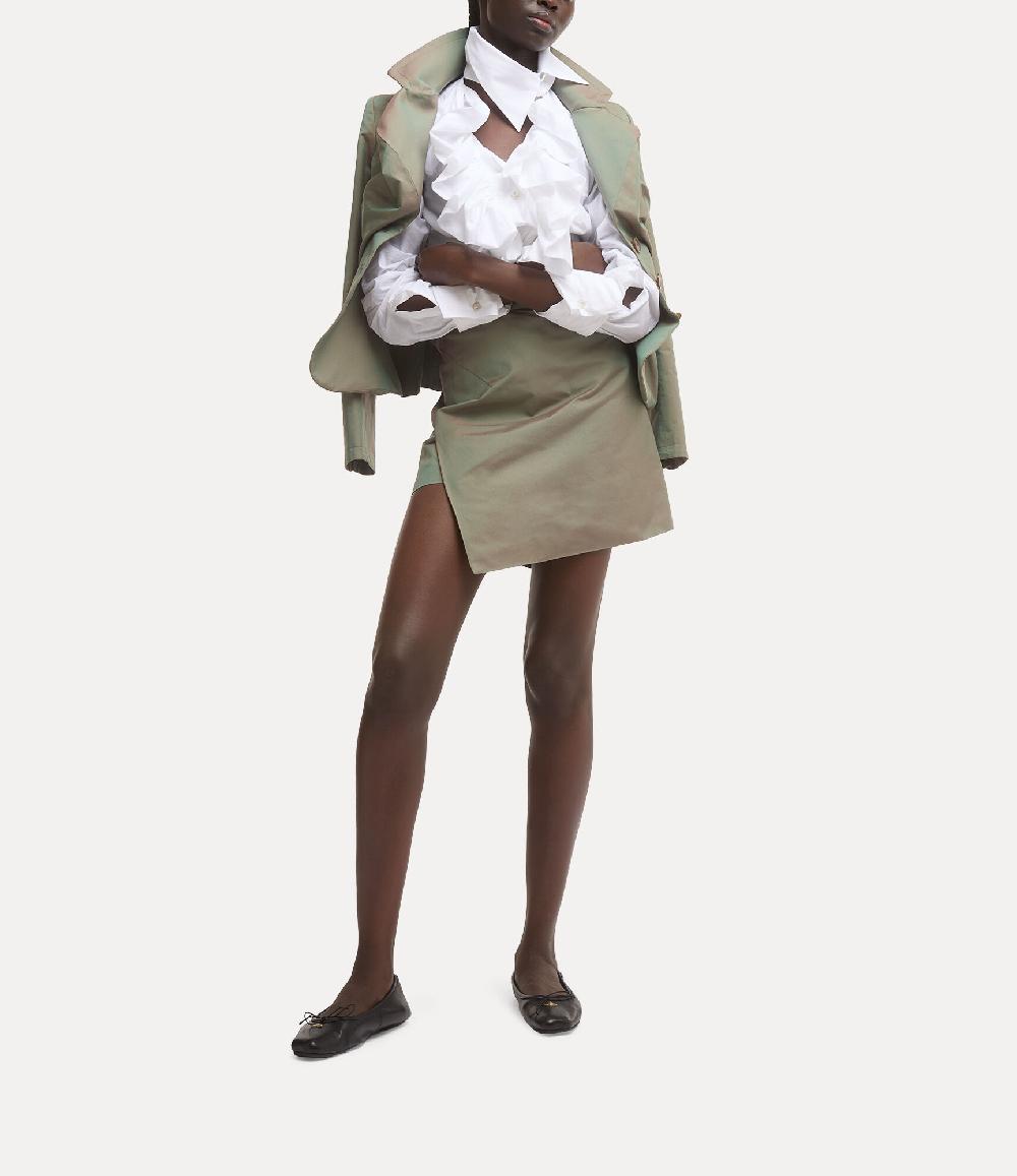 Andreas Kronthaler For Vivienne Westwood Mini Infinity Skirt SAGE GREEN