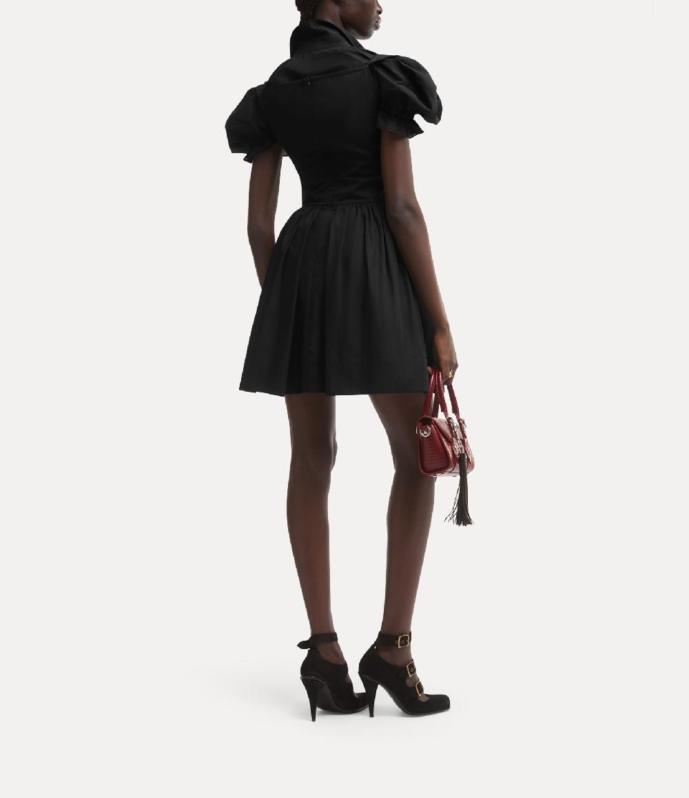 Andreas Kronthaler For Vivienne Westwood Mini Sunday Dress BLACK