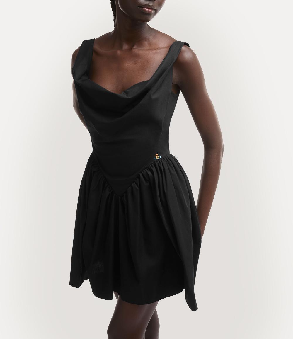 Andreas Kronthaler For Vivienne Westwood Mini Sunday Dress BLACK