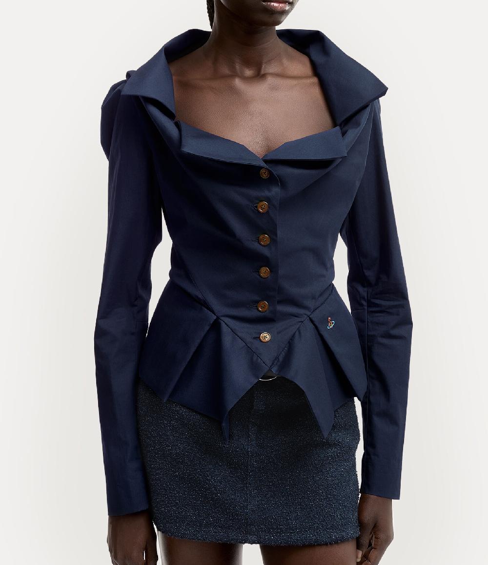 Andreas Kronthaler For Vivienne Westwood Monday Shirt NAVY