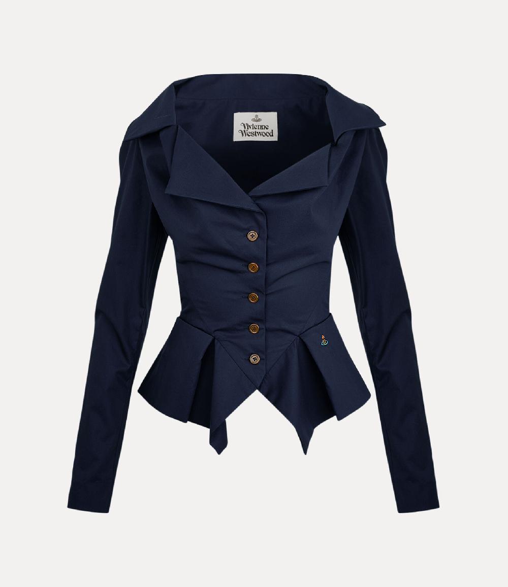 andreas kronthaler for vivienne westwood Monday Shirt NAVY