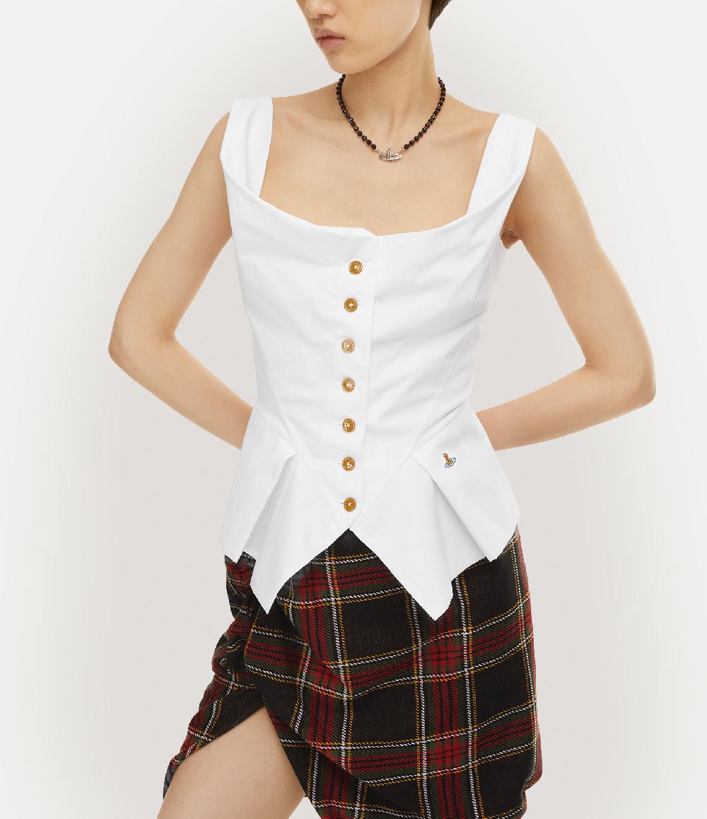 Andreas Kronthaler For Vivienne Westwood Monday Vest WHITE