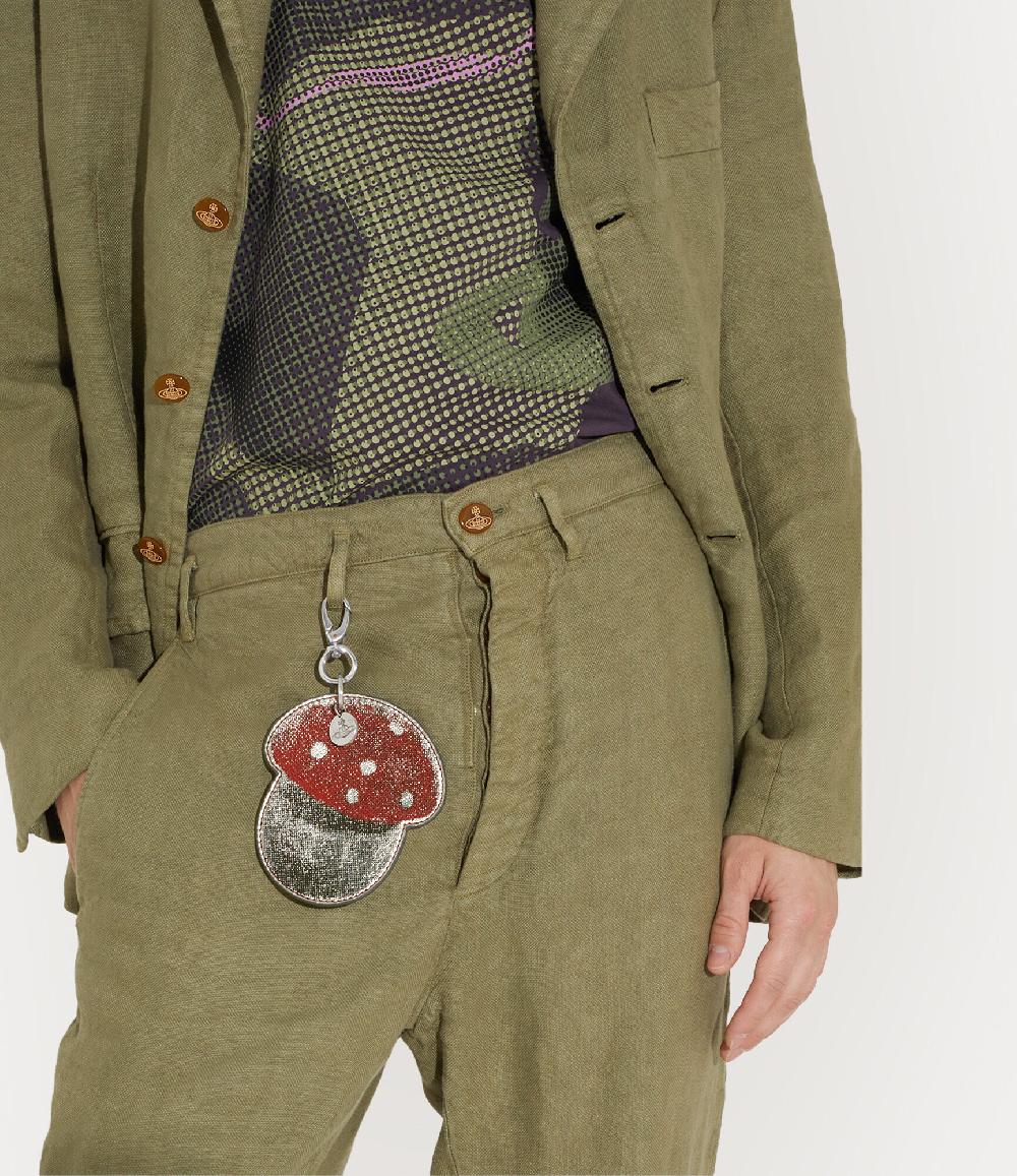 Andreas Kronthaler For Vivienne Westwood Mushroom Charm GREY/RED