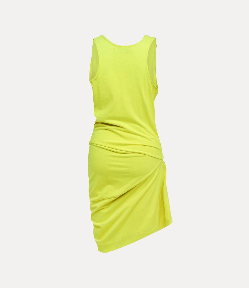 Andreas Kronthaler For Vivienne Westwood Mushroom Marea Dress NEON YELLOW