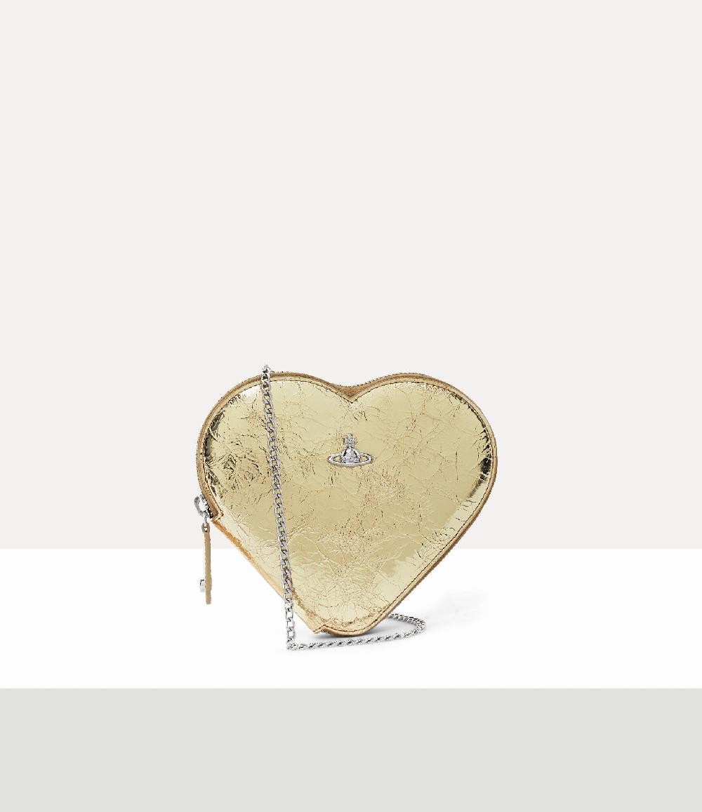 andreas kronthaler for vivienne westwood New Heart Crossbody SILVER