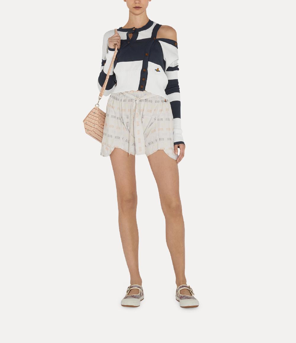 Andreas Kronthaler For Vivienne Westwood Olivia Cardigan WHITE/GREY BLUE