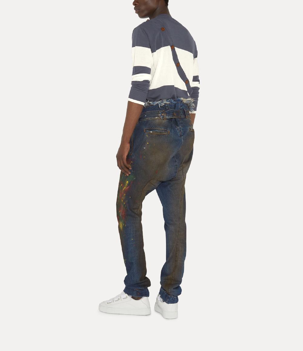 Andreas Kronthaler For Vivienne Westwood Ollie Cardigan WHITE/GREY BLUE