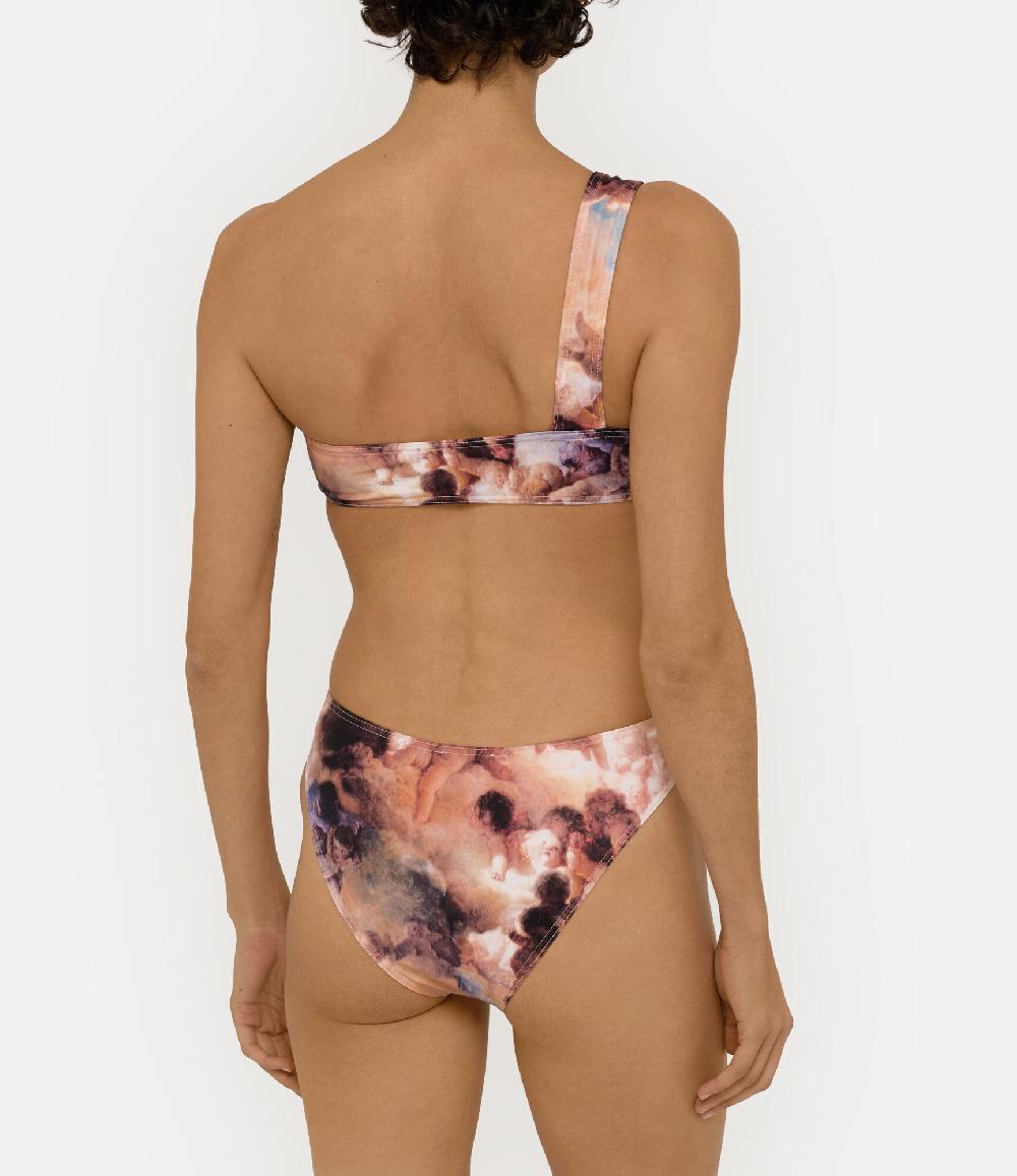Andreas Kronthaler For Vivienne Westwood One Shoulder Swimsuit CHERUBS