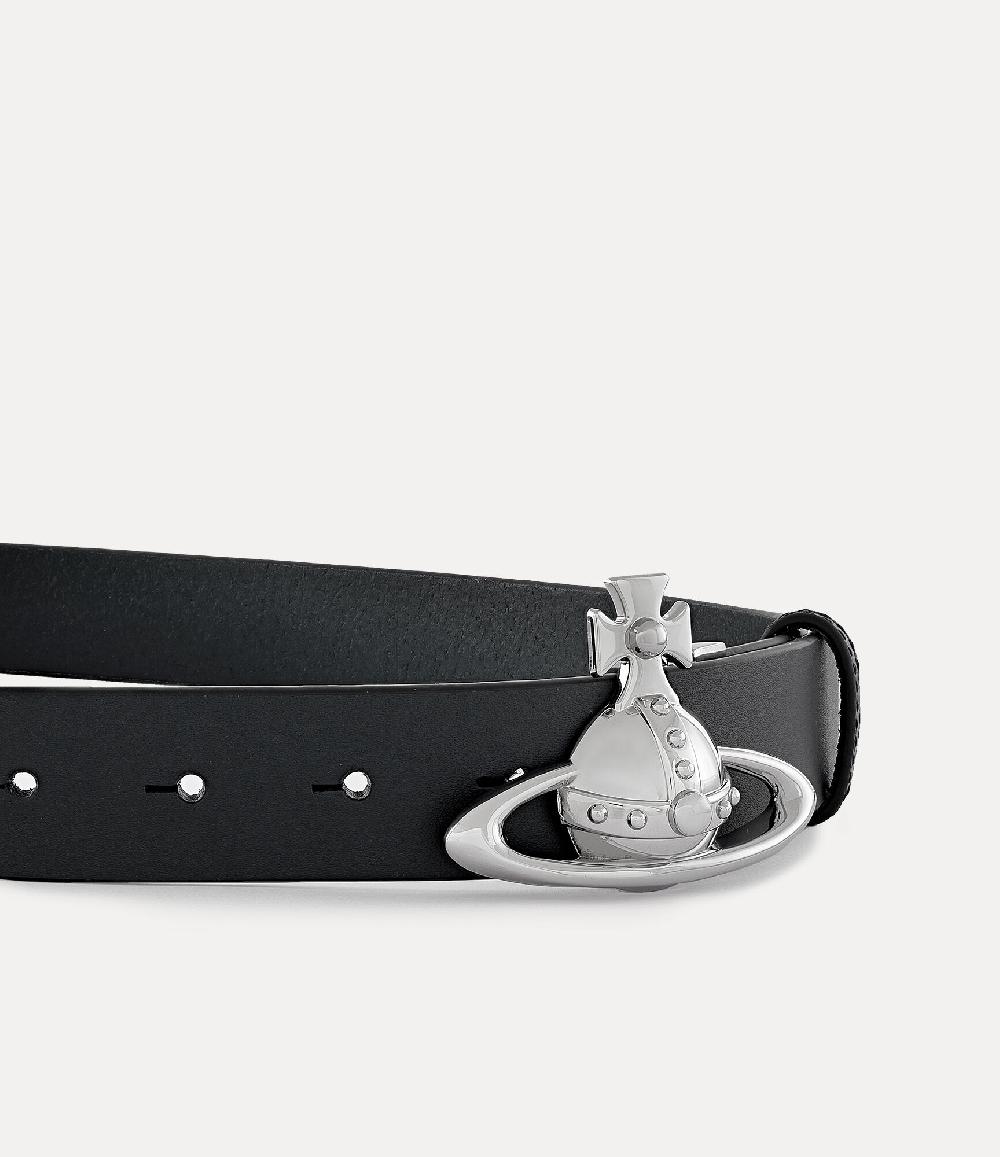 Andreas Kronthaler For Vivienne Westwood Orb Buckle Belt BLACK