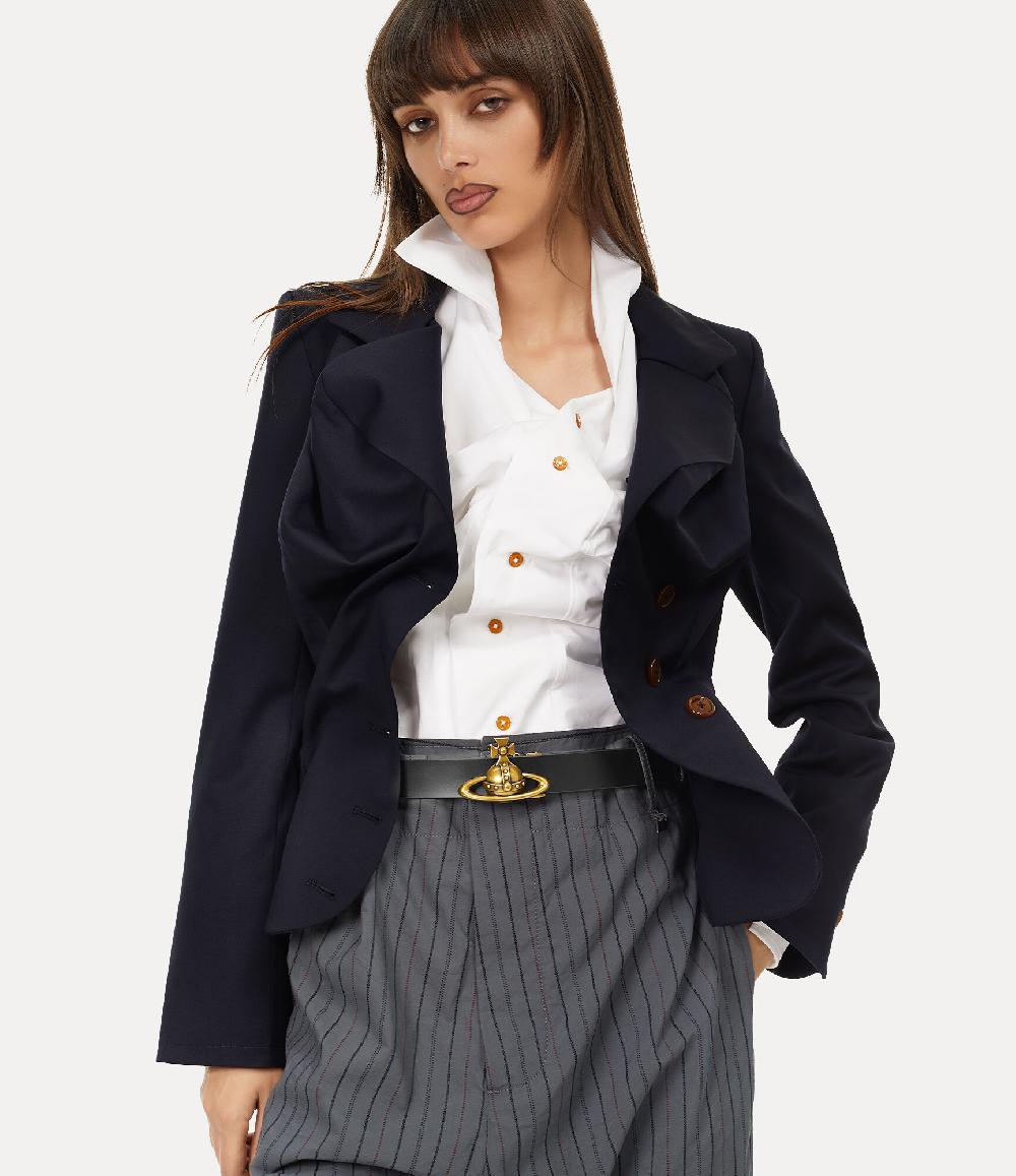 Andreas Kronthaler For Vivienne Westwood Orb Buckle Belt BLACK