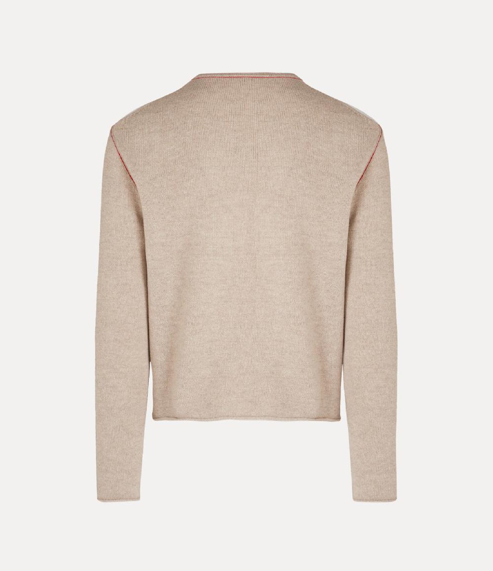 Andreas Kronthaler For Vivienne Westwood Orbit Jumper OATMEAL