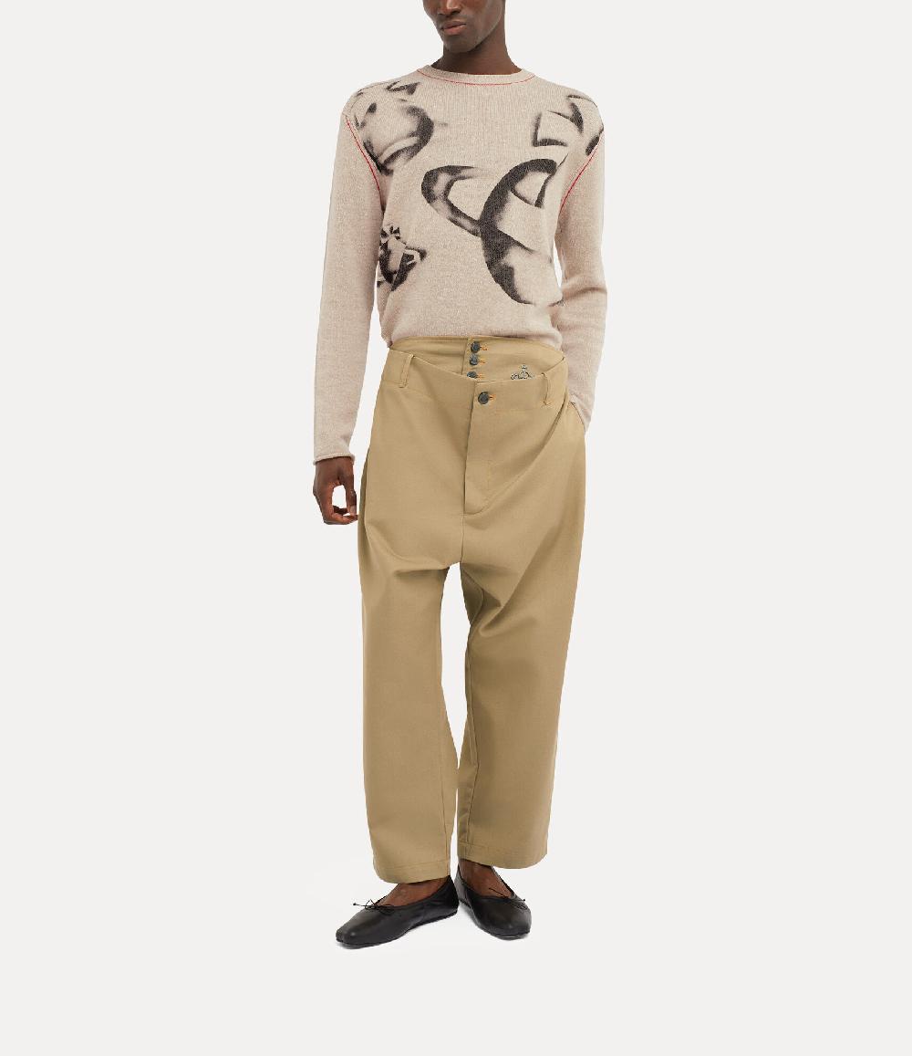 Andreas Kronthaler For Vivienne Westwood Orbit Jumper OATMEAL