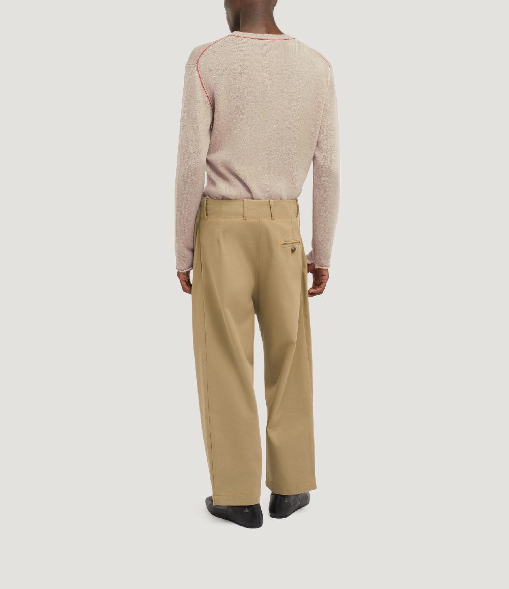 Andreas Kronthaler For Vivienne Westwood Orbit Jumper OATMEAL