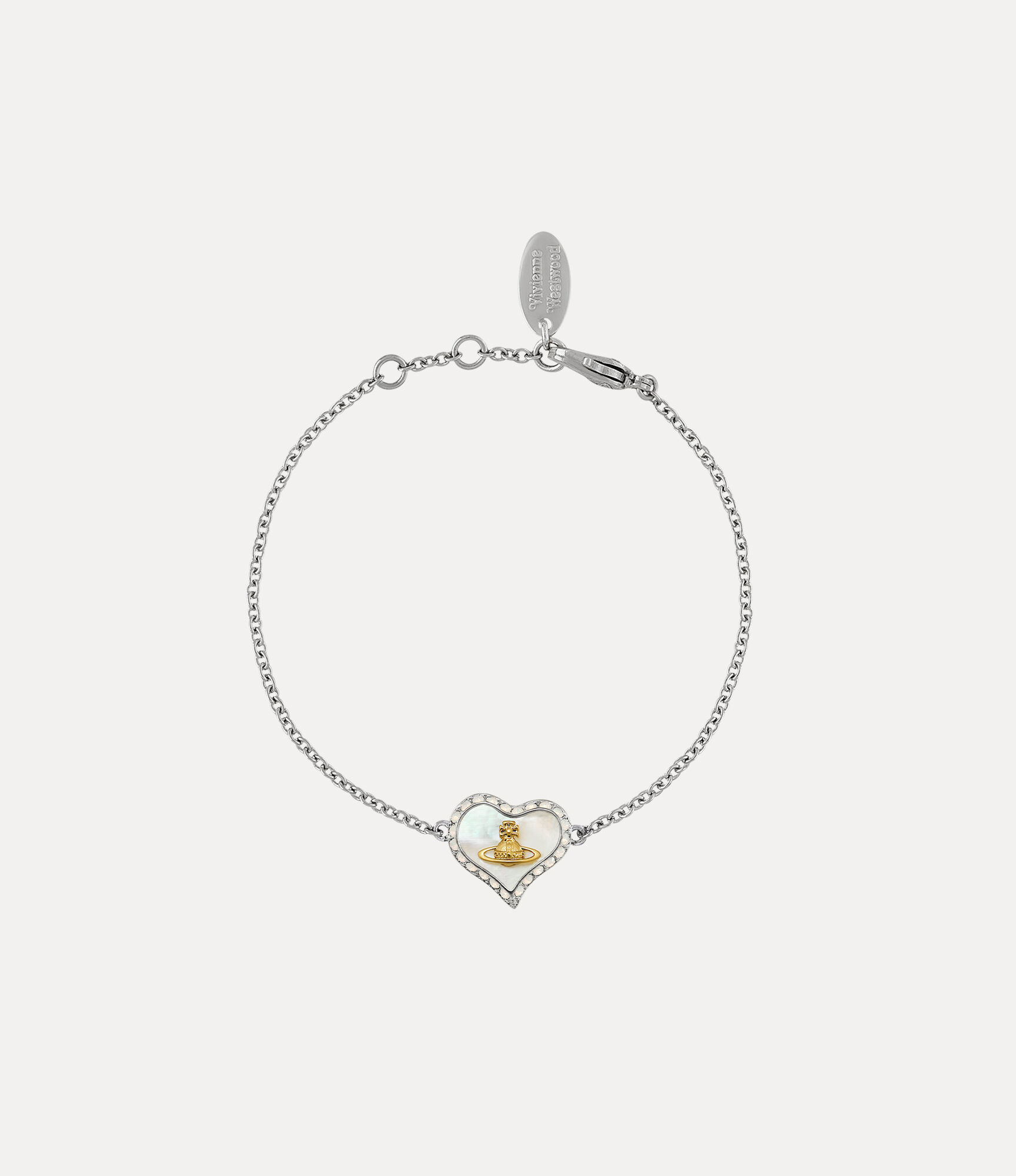 andreas kronthaler for vivienne westwood Petra Bracelet PLATINUM/GOLD/WHITE PEARL TINT MOP/WHITE OPAL andreas kronthaler for vivienne westwood Petra Bracelet PLATINUM/GOLD/WHITE PEARL TINT MOP/WHITE OPAL