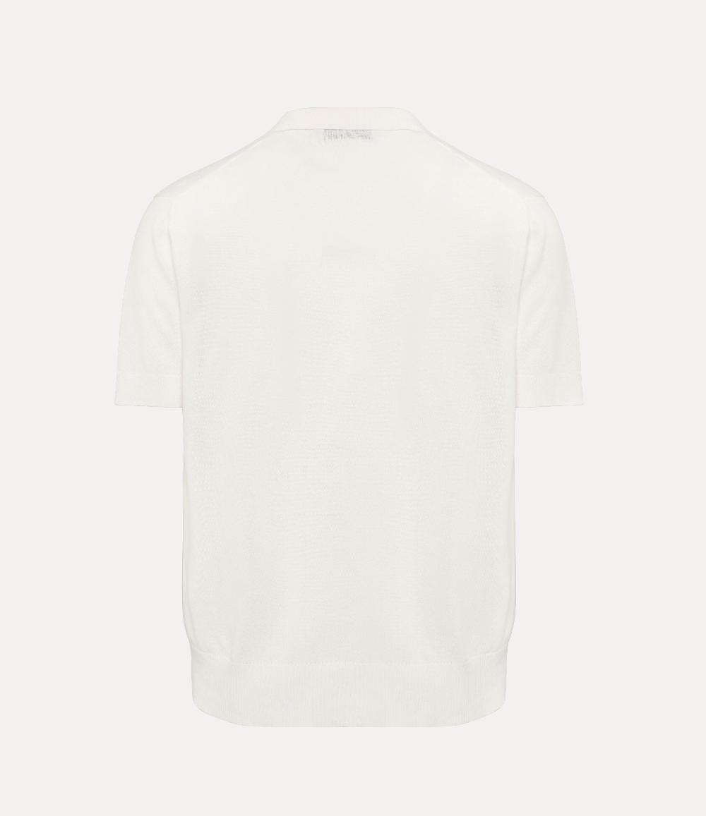 Andreas Kronthaler For Vivienne Westwood Polo Cardigan WHITE