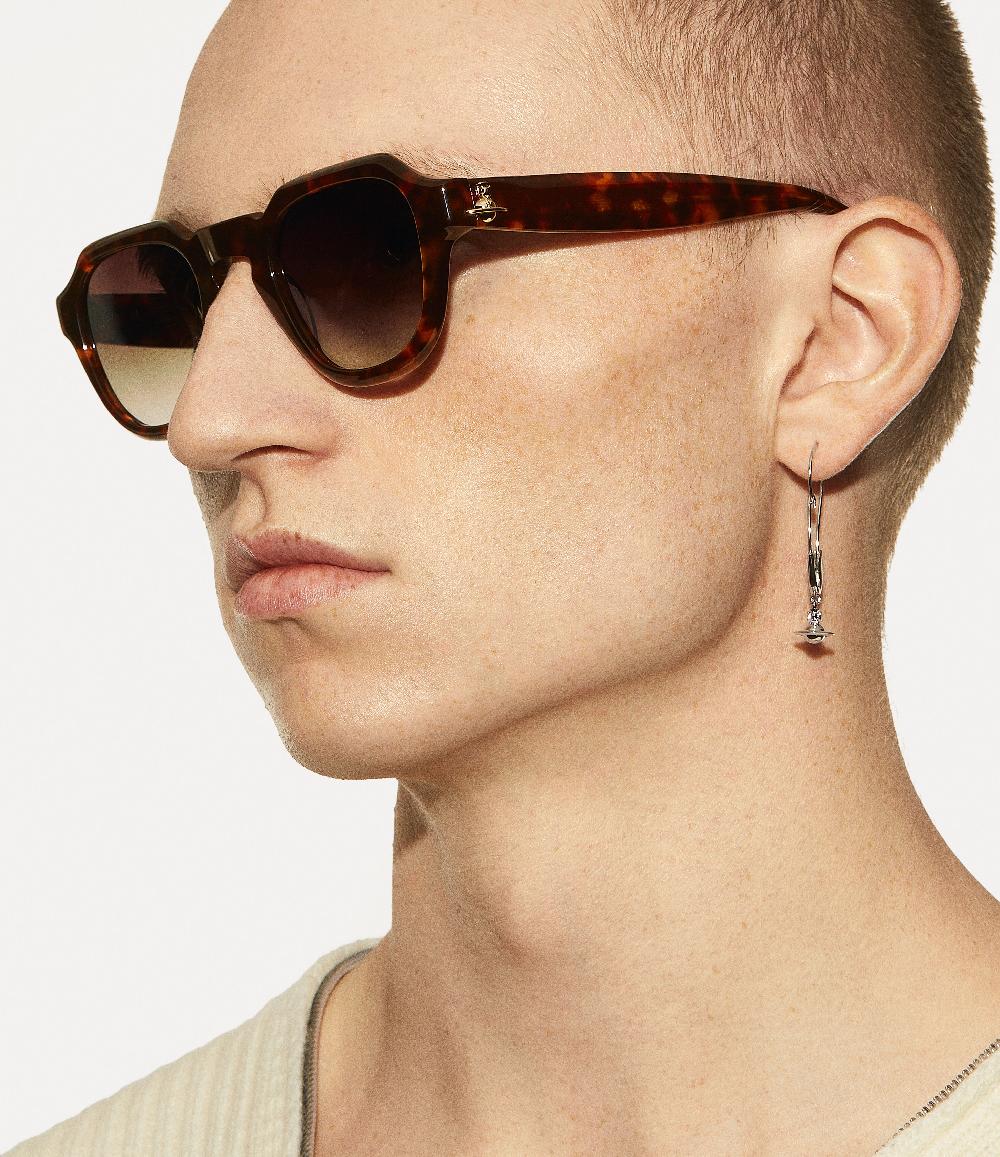 Andreas Kronthaler For Vivienne Westwood Prince Charming Sunglasses BROWN