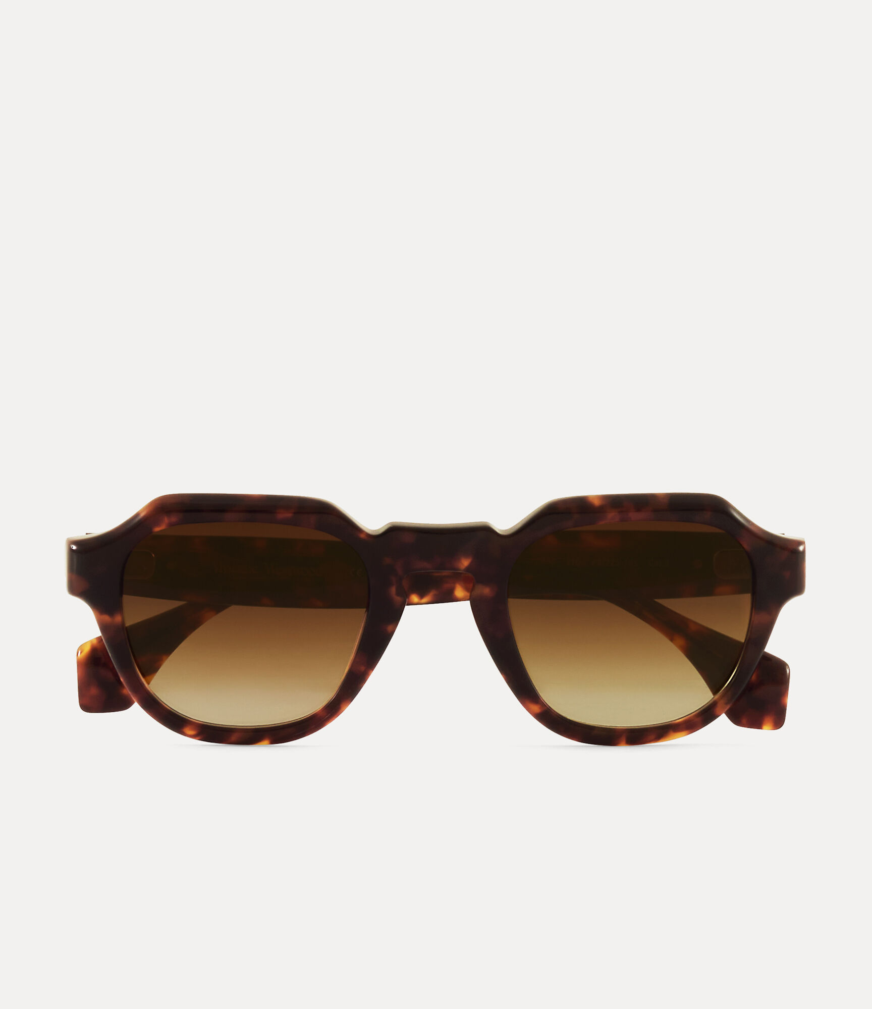 andreas kronthaler for vivienne westwood Prince Charming Sunglasses BROWN