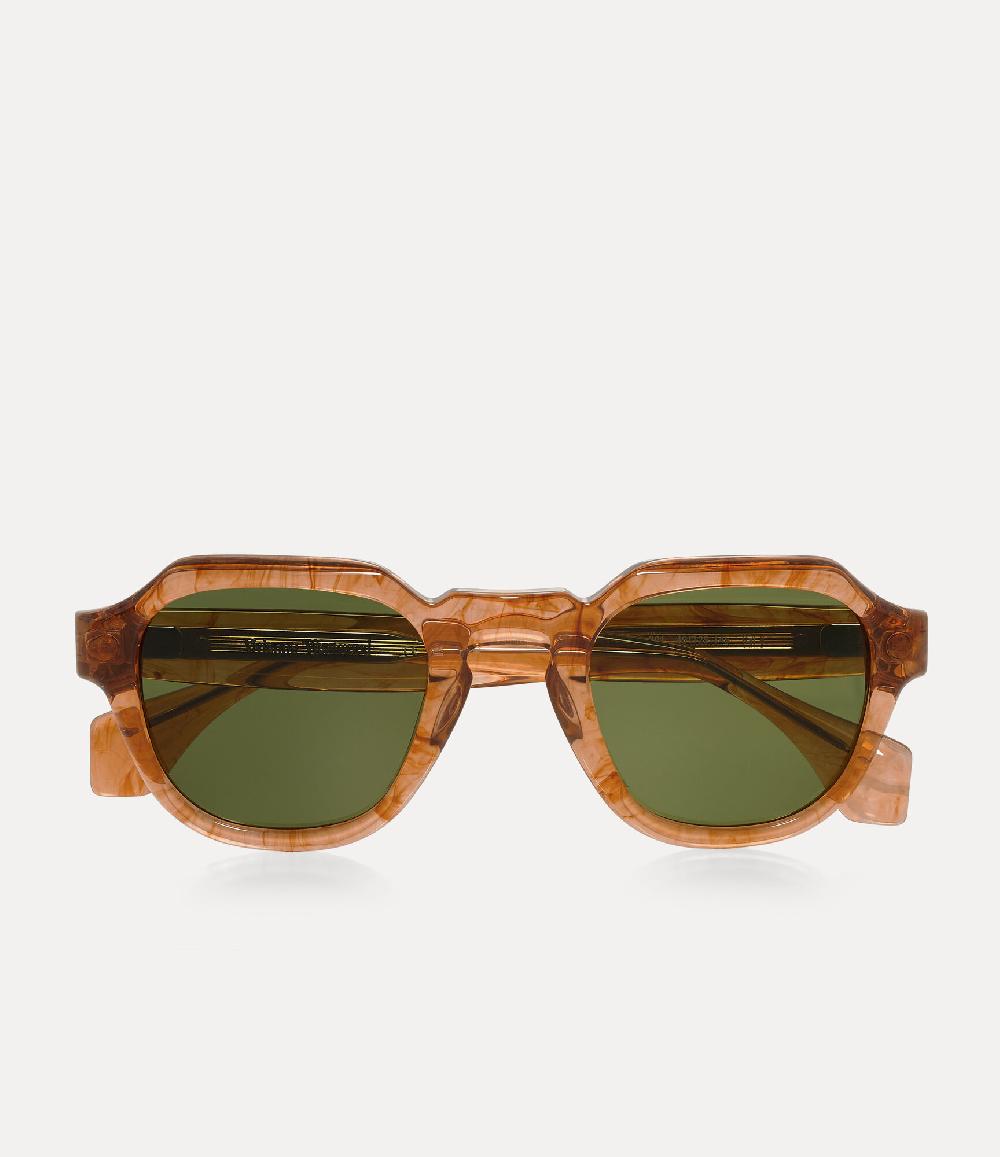 andreas kronthaler for vivienne westwood Prince Charming Sunglasses ORANGE