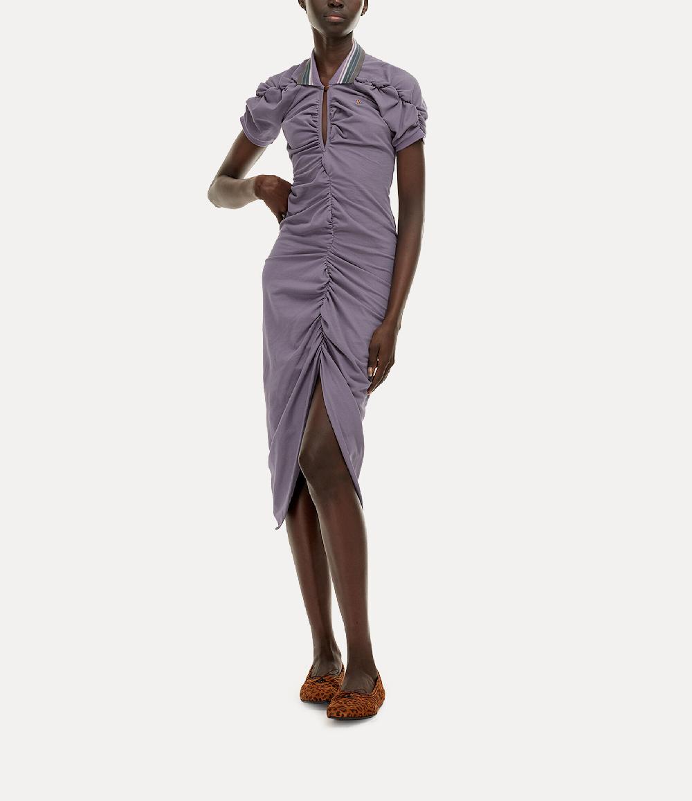 Andreas Kronthaler For Vivienne Westwood Pulling Dress CADET