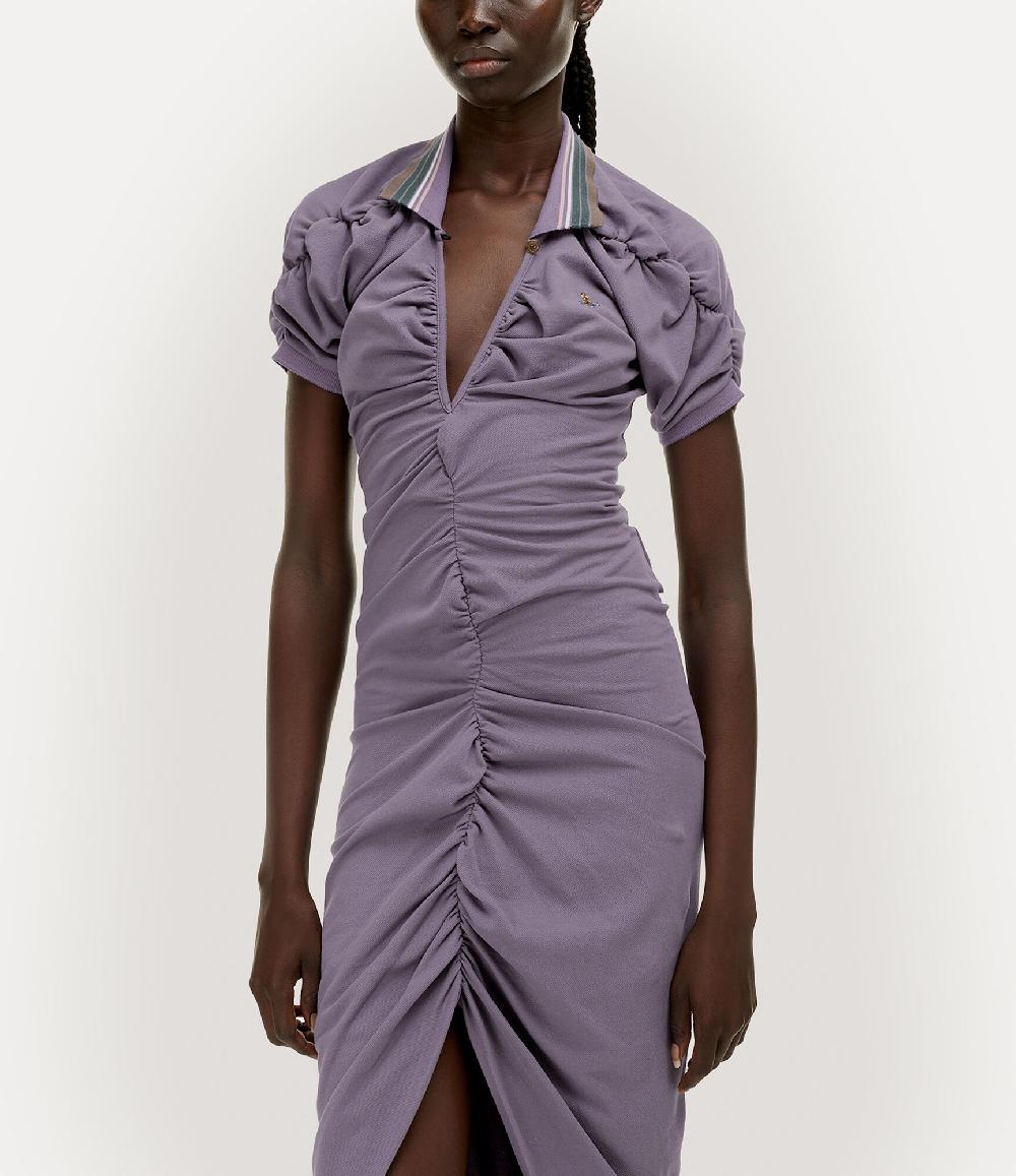 Andreas Kronthaler For Vivienne Westwood Pulling Dress CADET