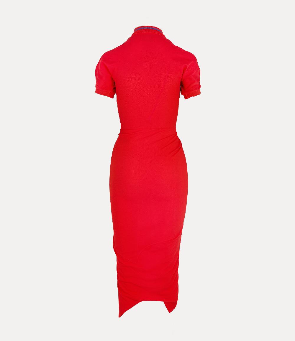 Andreas Kronthaler For Vivienne Westwood Pulling Dress HIBISCUS