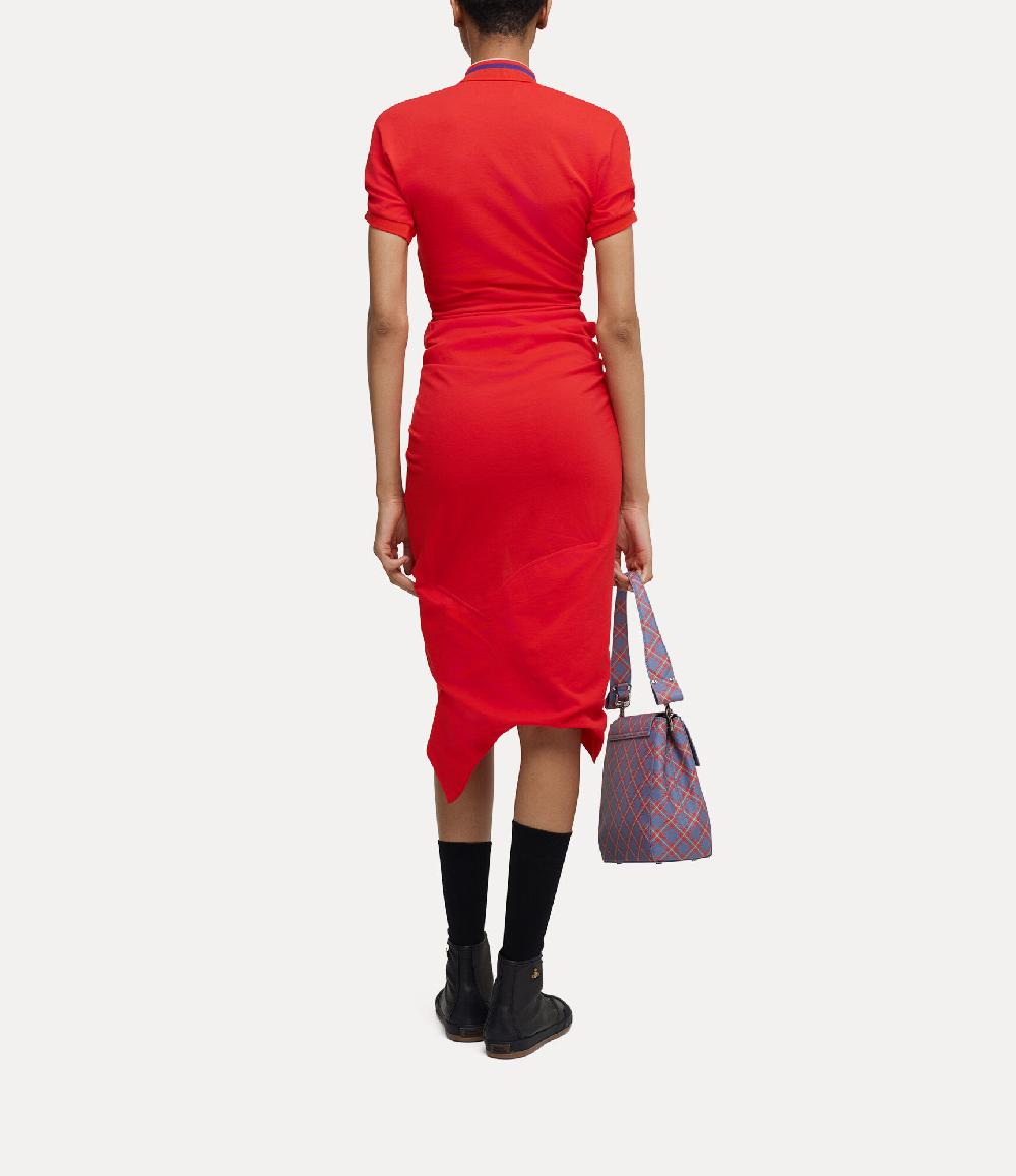 Andreas Kronthaler For Vivienne Westwood Pulling Dress HIBISCUS