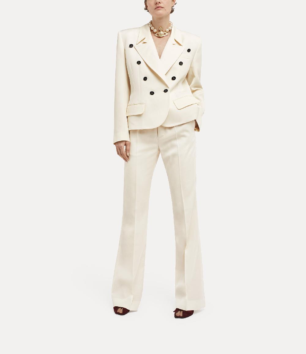 Andreas Kronthaler For Vivienne Westwood Ray Trousers WHITE