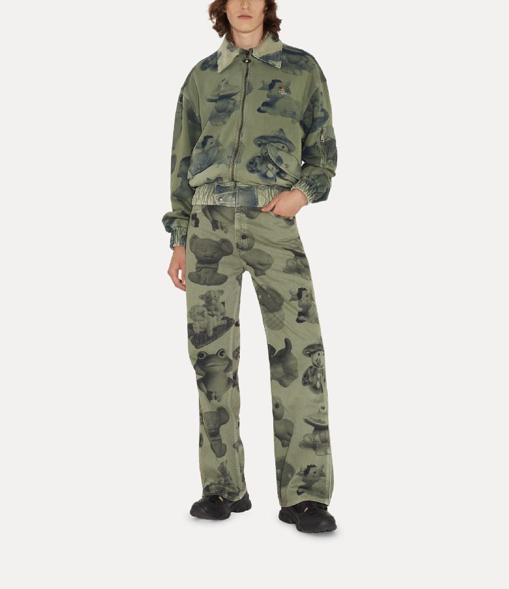 Andreas Kronthaler For Vivienne Westwood Raymond Jeans GREEN DYED FIGURINE