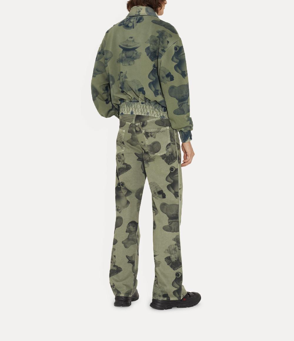 Andreas Kronthaler For Vivienne Westwood Raymond Jeans GREEN DYED FIGURINE