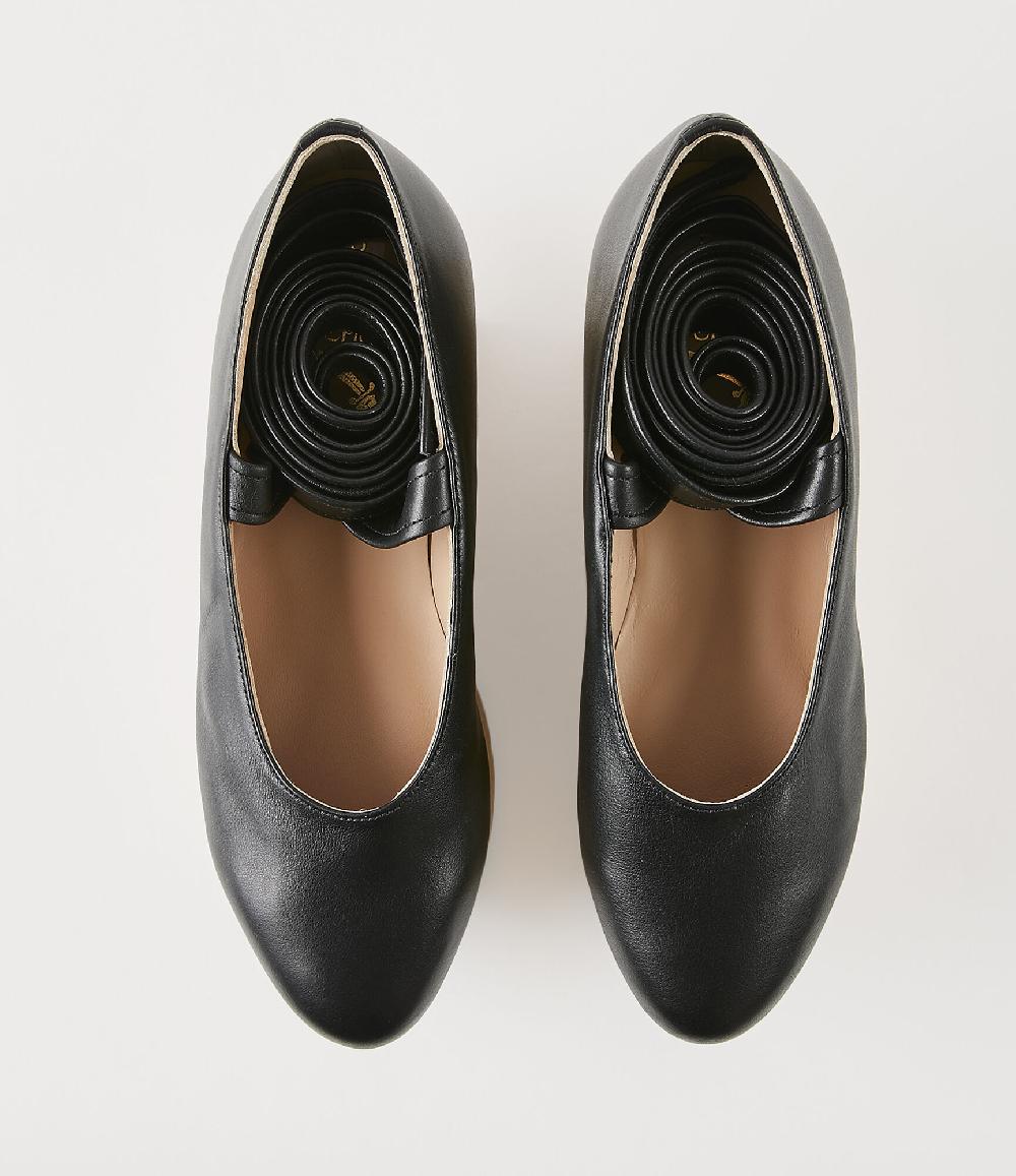 Andreas Kronthaler For Vivienne Westwood Rocking Horse Ballerina Shoe BLACK