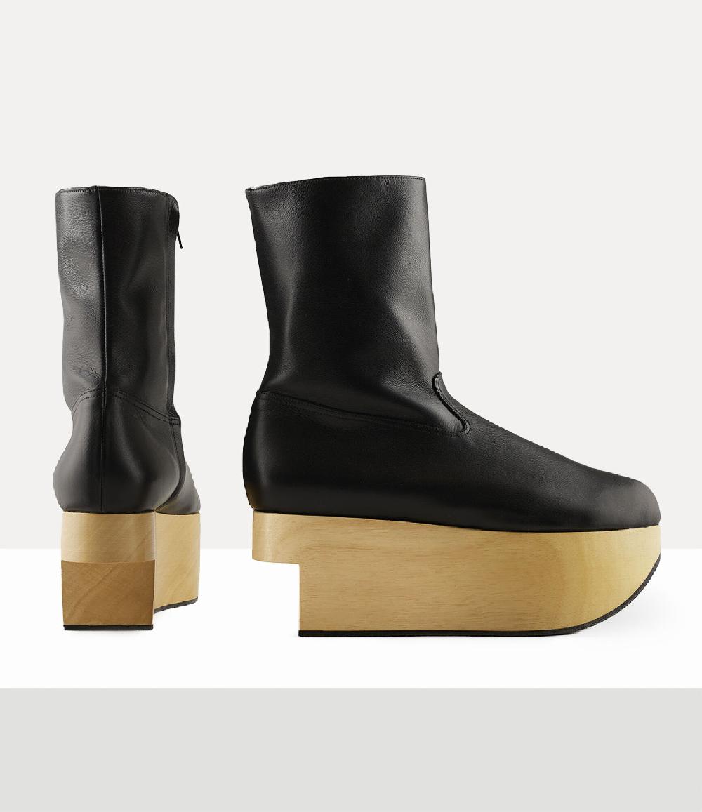 Andreas Kronthaler For Vivienne Westwood Rocking Horse Boot WHITE