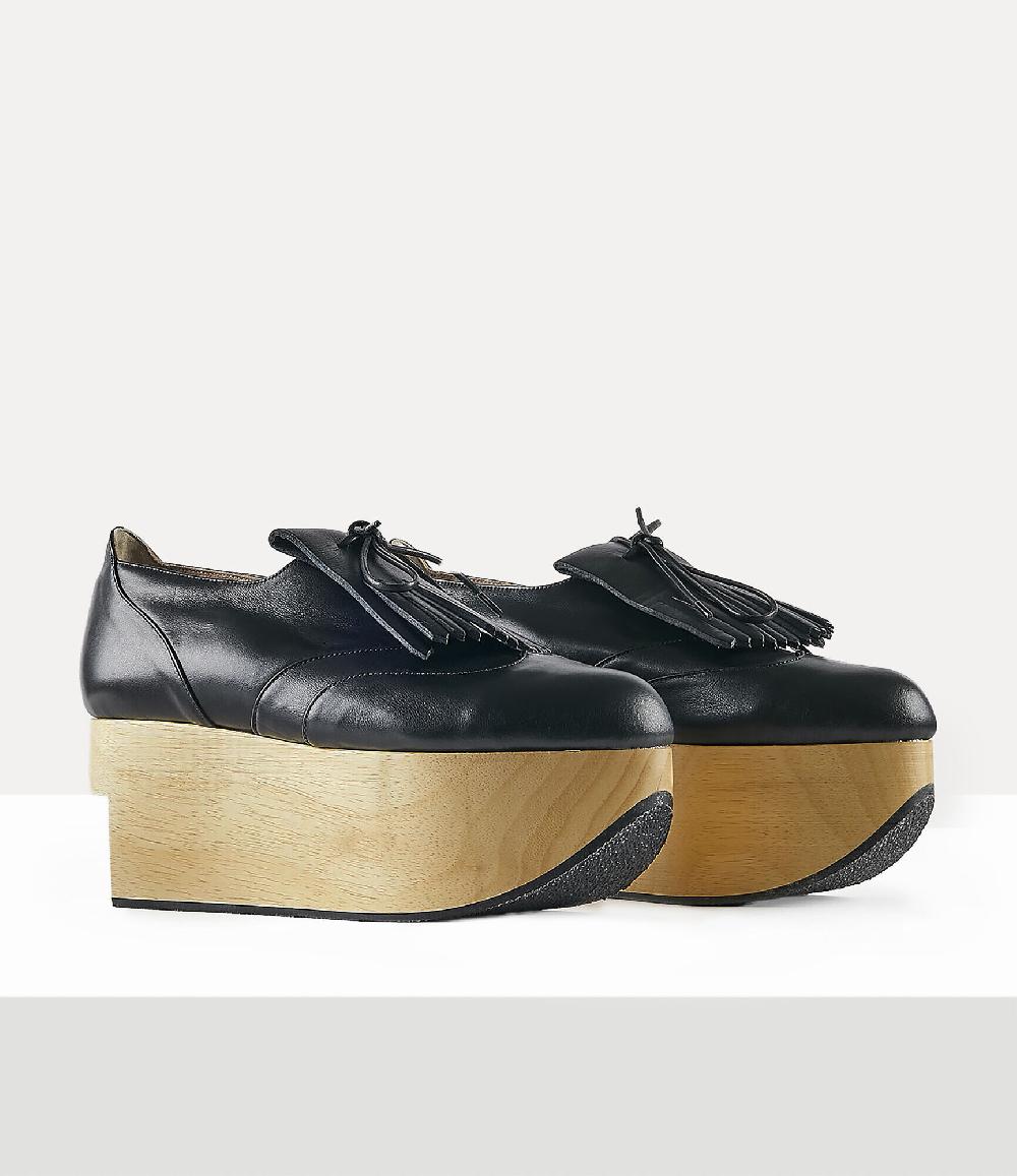 Andreas Kronthaler For Vivienne Westwood Rocking Horse Golf Shoe BLACK