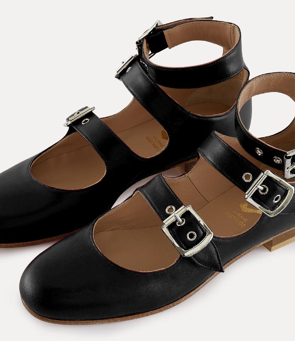 Andreas Kronthaler For Vivienne Westwood Roman Three-Strap Sandal RED