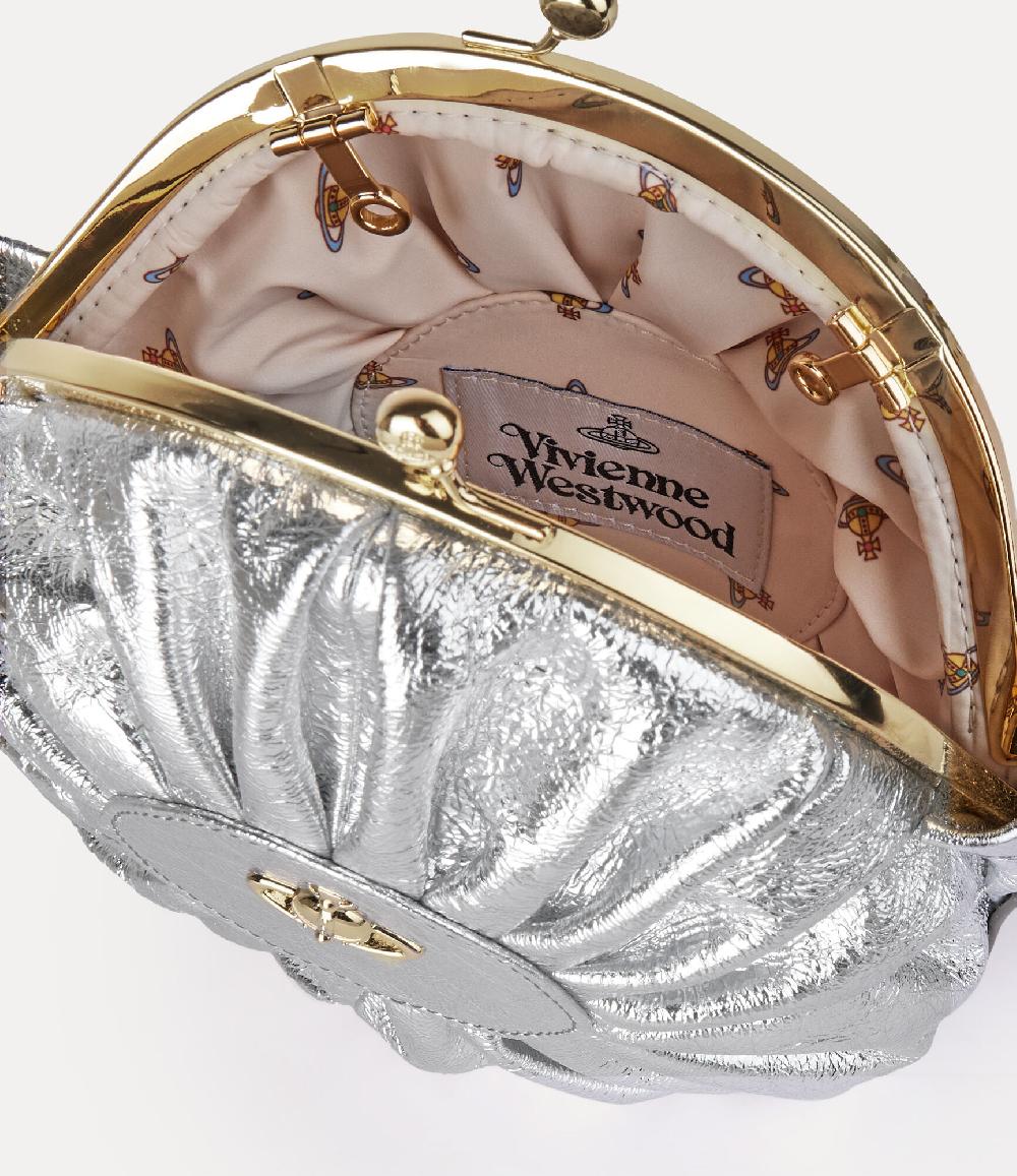 Andreas Kronthaler For Vivienne Westwood Rosie Circle Frame Crossbody Bag SILVER