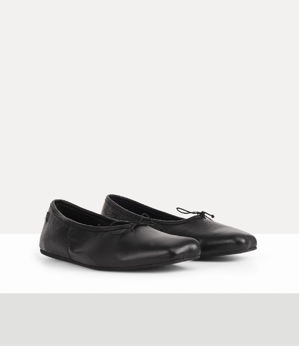 Andreas Kronthaler For Vivienne Westwood Rudolph Ballet Slipper BLACK