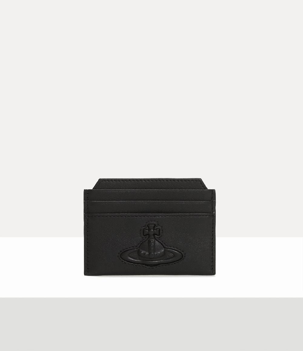 andreas kronthaler for vivienne westwood Slim Card Holder BLACK