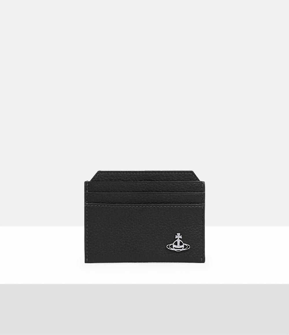 andreas kronthaler for vivienne westwood Slim Card Holder BLACK