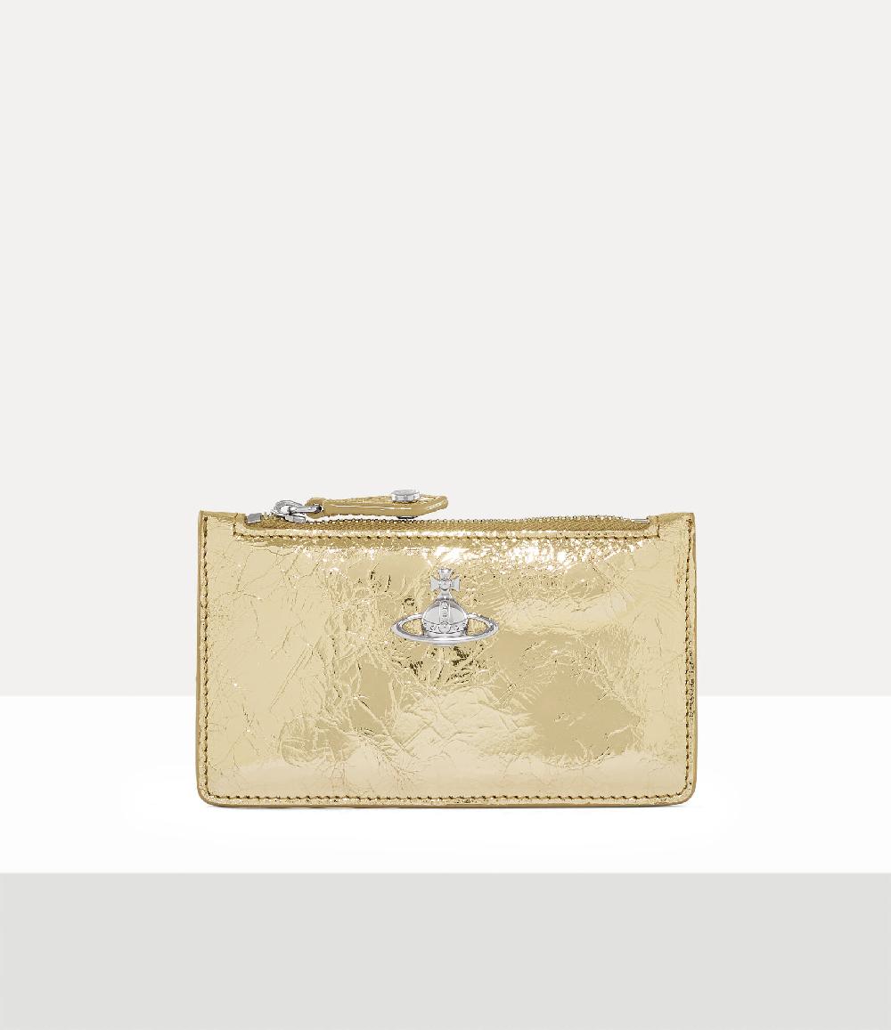 andreas kronthaler for vivienne westwood Slim Long Card Holder SILVER