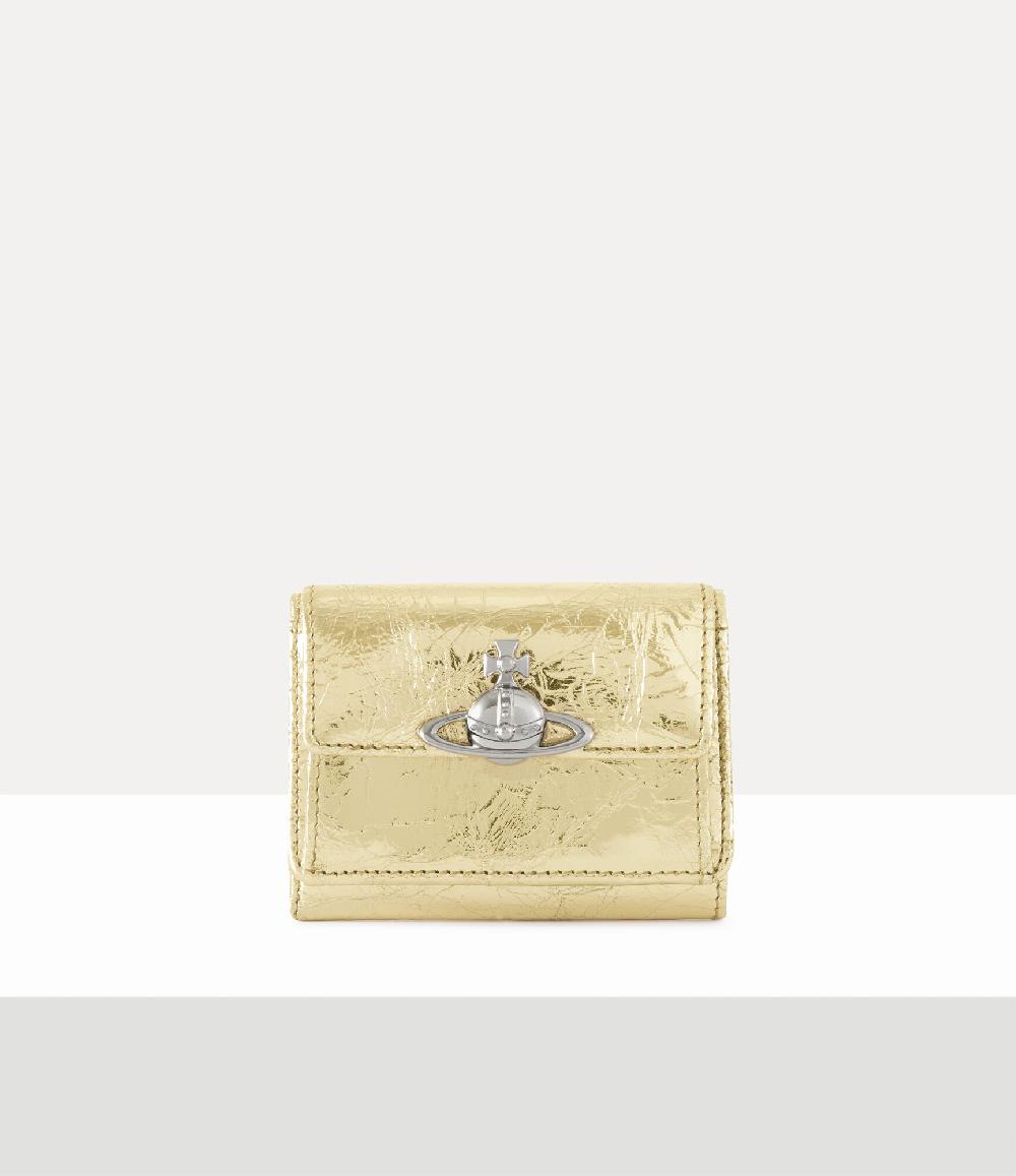 andreas kronthaler for vivienne westwood Small Flap Purse SILVER