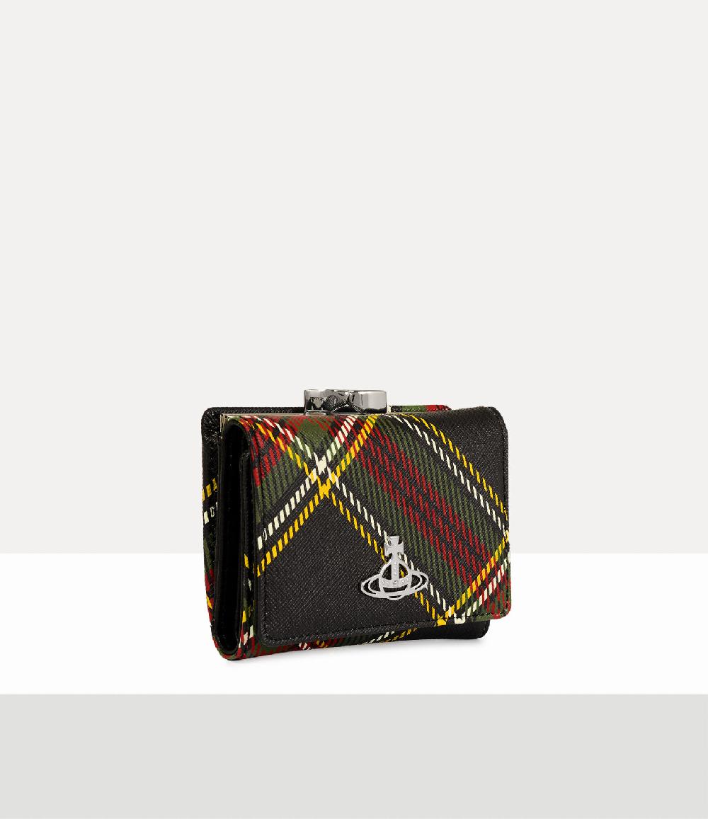 Andreas Kronthaler For Vivienne Westwood Small Frame Wallet CHELSEA TARTAN