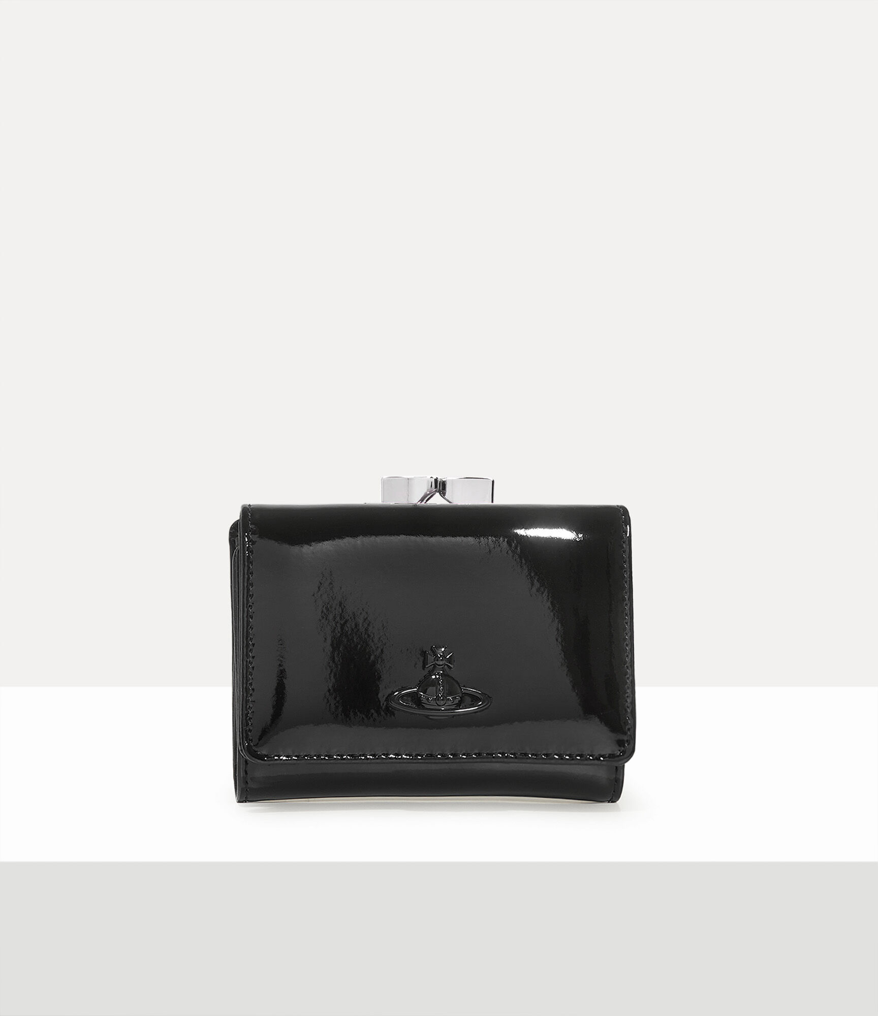 andreas kronthaler for vivienne westwood Small Frame Wallet RED ENAMEL ORB