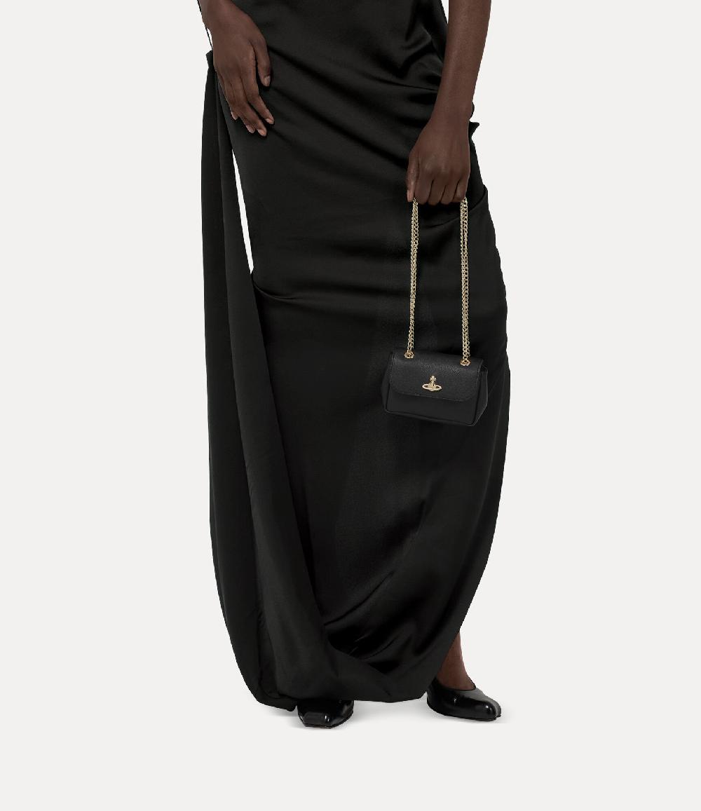 Andreas Kronthaler For Vivienne Westwood Small Purse BLACK 3D ORB