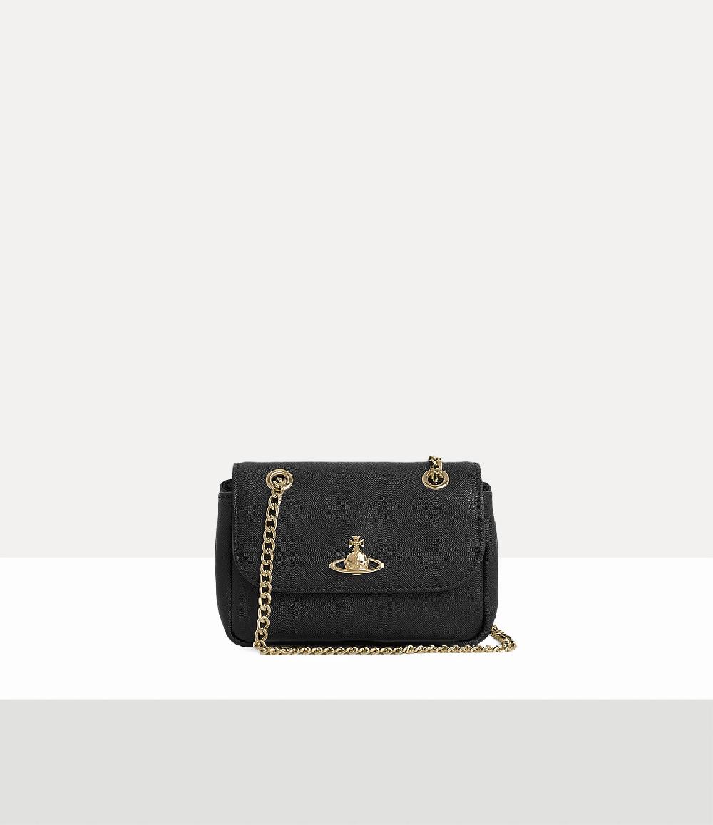 andreas kronthaler for vivienne westwood Small Purse BLACK 3D ORB