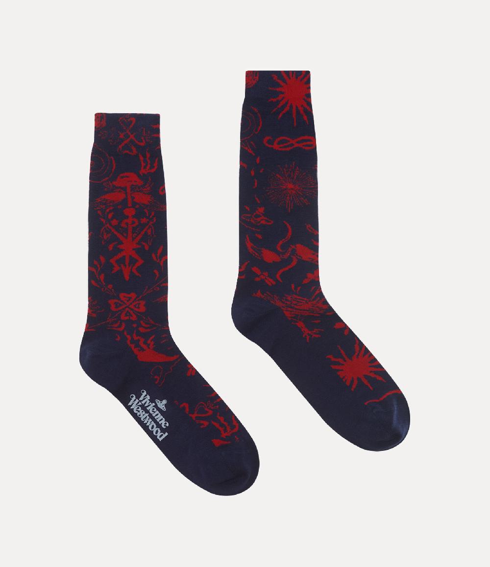 Andreas Kronthaler For Vivienne Westwood Sock NAVY BLUE