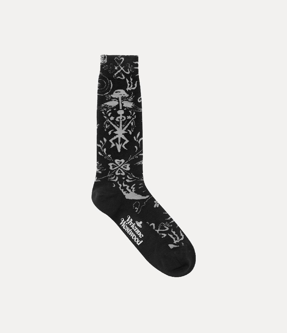 andreas kronthaler for vivienne westwood Sock NAVY BLUE