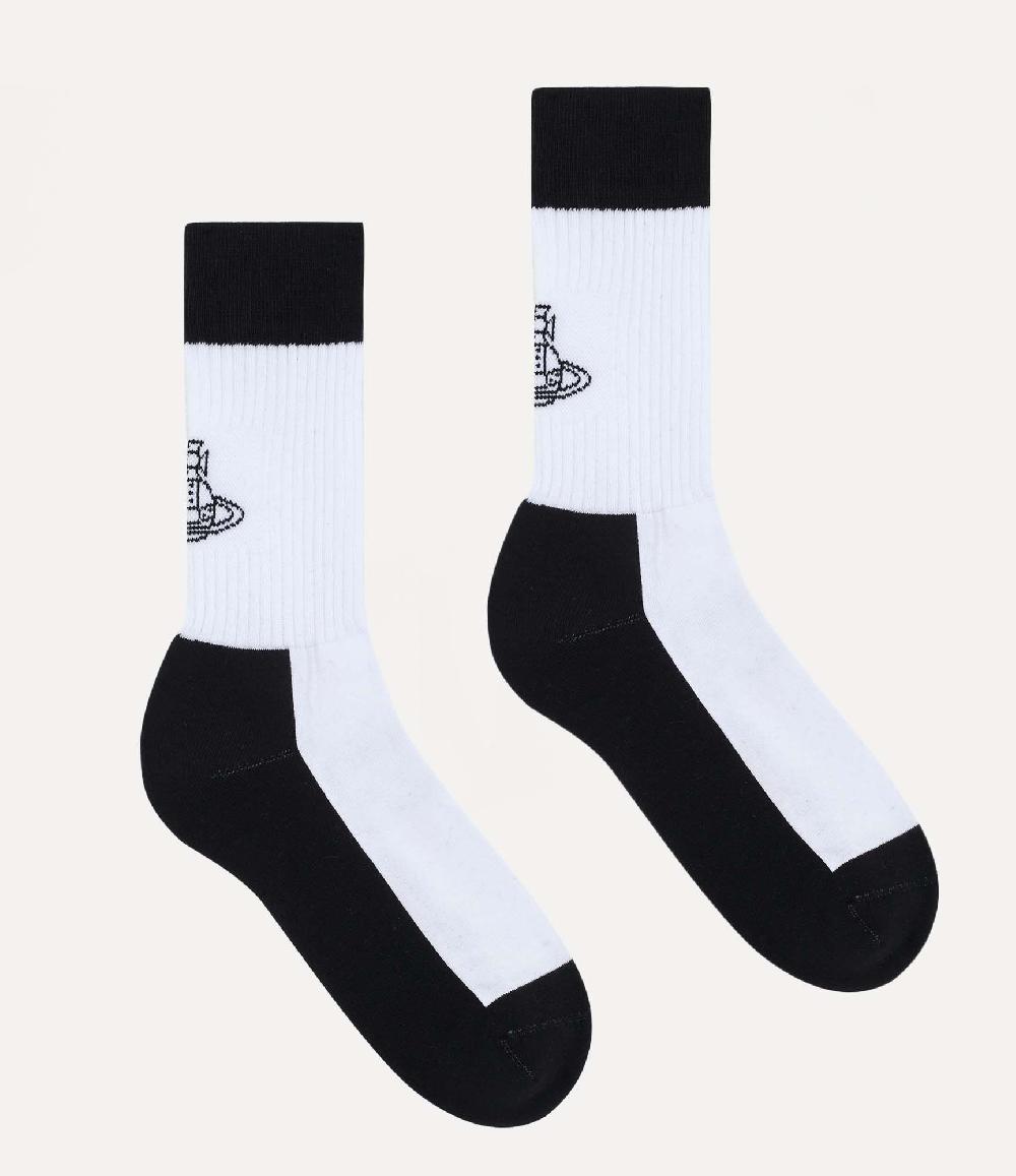 Andreas Kronthaler For Vivienne Westwood Sporty Sock WHITE/PINK